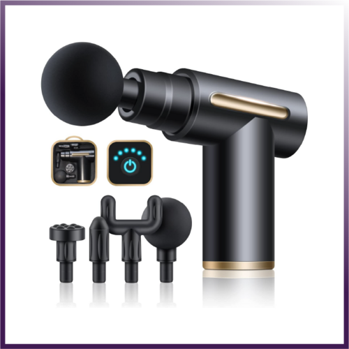 Muscle Massage Gun — Deep Tissue Percussion Therapy, 6 Speeds