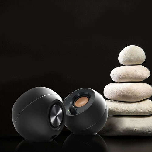 Compact Desktop Speakers — 4W Stereo Sound, USB Powered