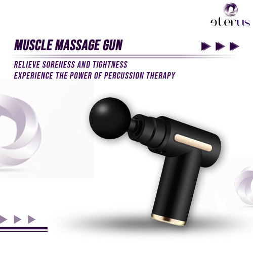 Muscle Massage Gun — Deep Tissue Percussion Therapy, 6 Speeds