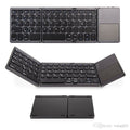 Portable Foldable Bluetooth Keyboard — Compact Wireless Mini Design