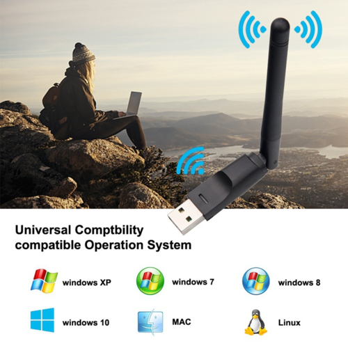 USB WiFi Adapter — Wireless Network Antenna & LAN Adapter