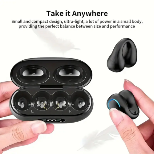 Open-Ear Clip Wireless Bluetooth TWS Earbuds