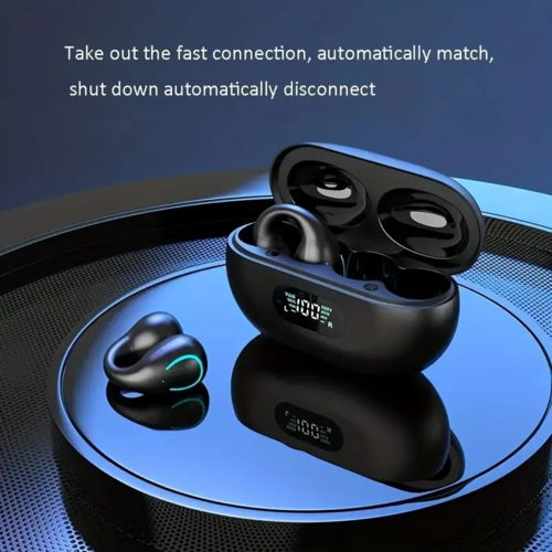 Open-Ear Clip Wireless Bluetooth TWS Earbuds