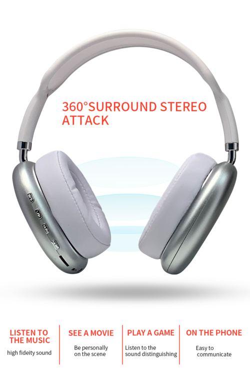 HIFI Stereo Wireless Bluetooth Headphones