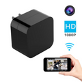 1080P Night Vision WiFi Hidden Camera — Wall Charger Nanny Cam