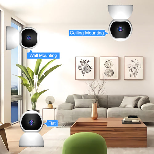 Smart Indoor Security Camera — 1080P HD, Night Vision & Two-Way Audio