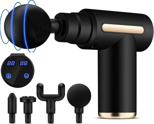 Muscle Massage Gun — Deep Tissue Percussion Therapy, 6 Speeds