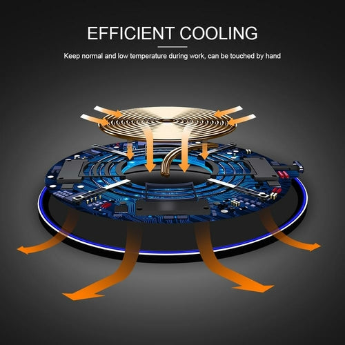 30W Wireless Charging Pad — Ultra-Thin, USB-C, iPhone 15 Compatible