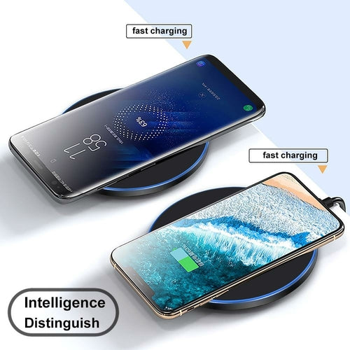 30W Wireless Charging Pad — Ultra-Thin, USB-C, iPhone 15 Compatible