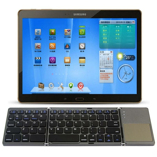 Portable Foldable Bluetooth Keyboard — Compact Wireless Mini Design